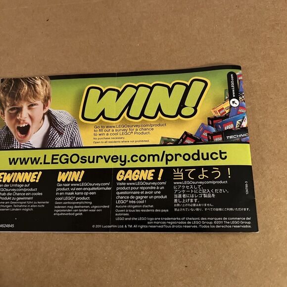 LEGO Star Wars 7913 Instruction Manual Replacement Booklet INSTRUCTIONS ONLY - Picture 2 of 2